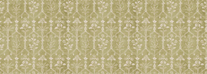 Agra Wallpaper by Botanica Trading in Pear