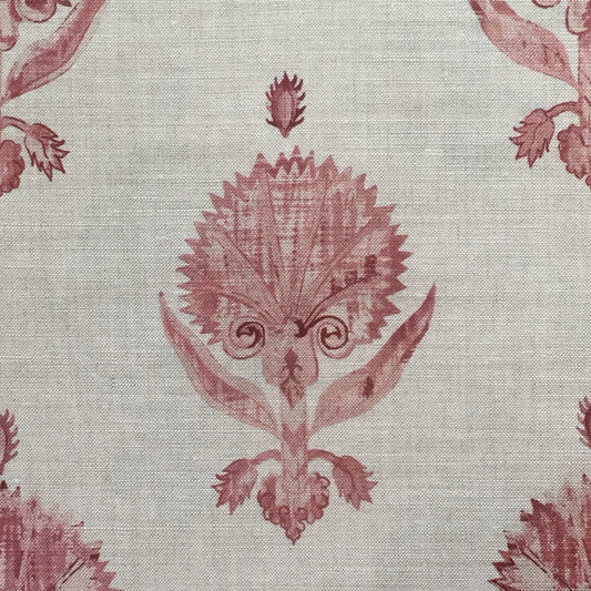 Karanfil Fabric by Botanica Trading in Rose