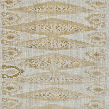Zig Zag Mini Fabric by Botanica Trading in Maize