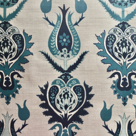 Suzani Fabric by Botanica Trading in Indigo