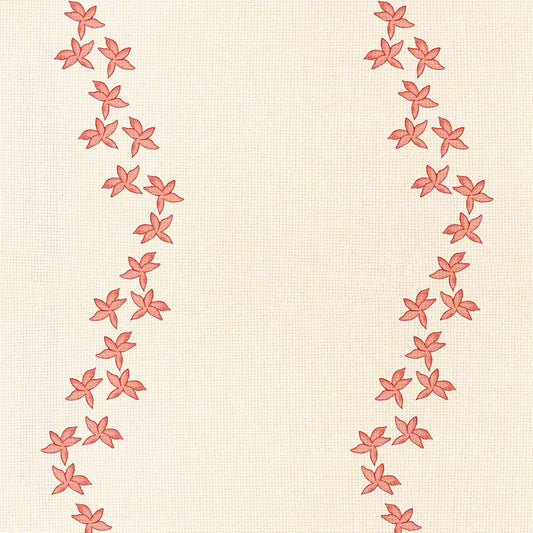 Guirlande Fabric by Ottoline in Coral