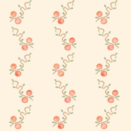Macadamia Wallpaper by Ottoline in Pink