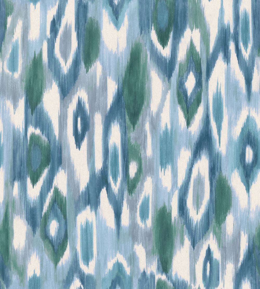 Abr Wallpaper by Coordonne Blue