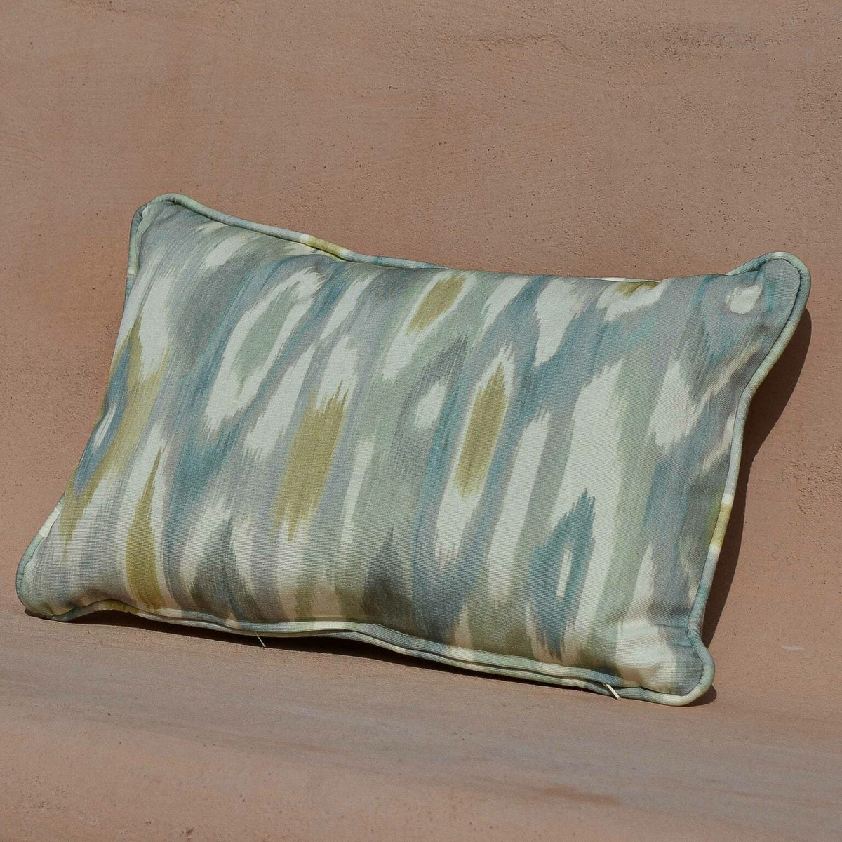 Abr fabric by Coordonné in Green, shown in a styled room