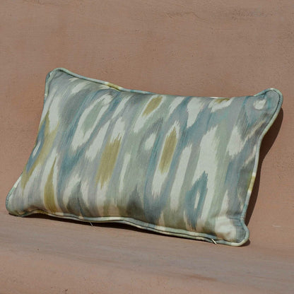 Abr fabric by Coordonné in Green, shown in a styled room