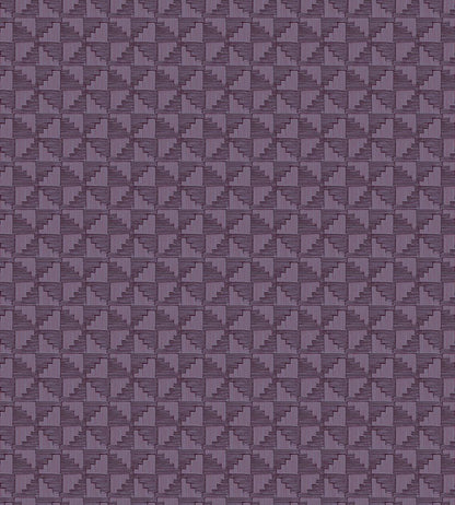 Abstract Check Wallpaper by Eijffinger Purple