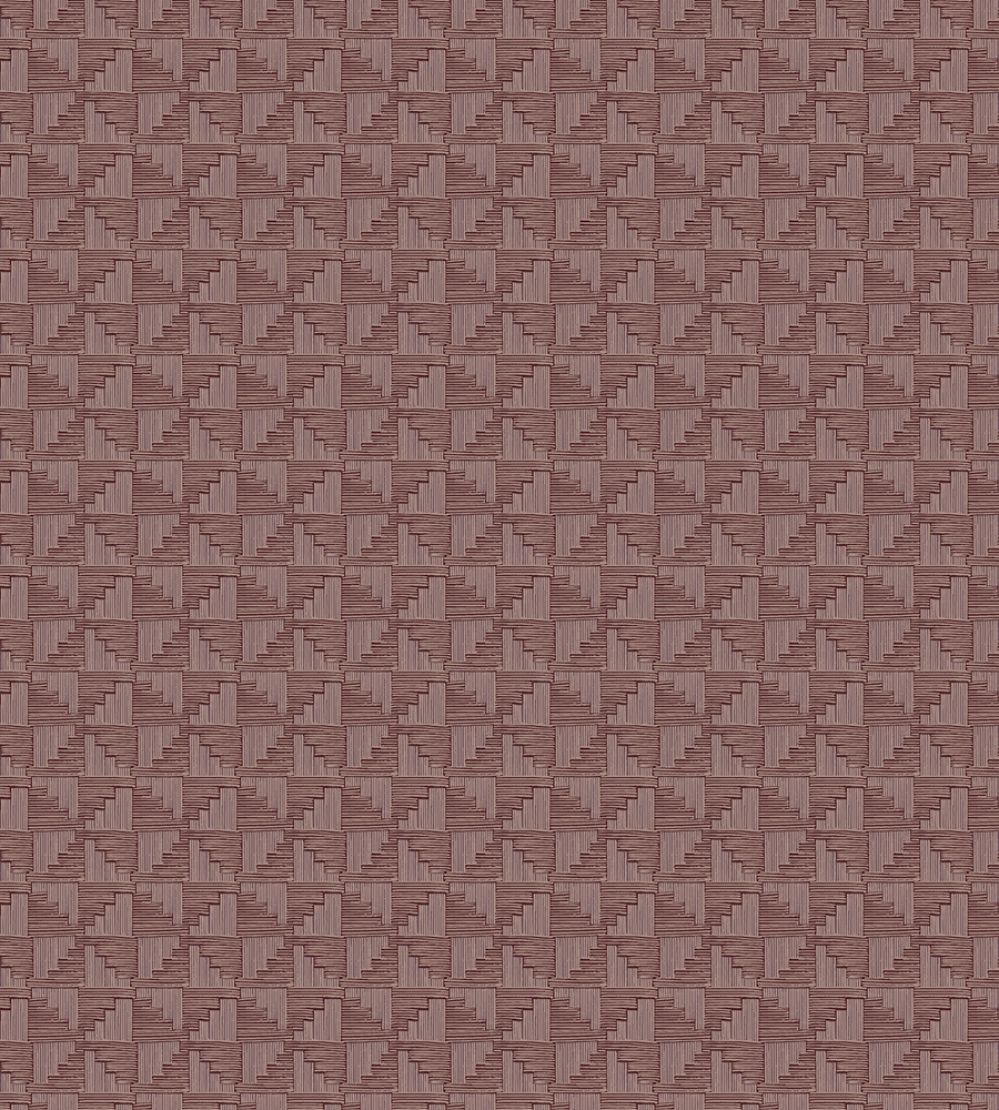 Abstract Check Wallpaper by Eijffinger Taupe
