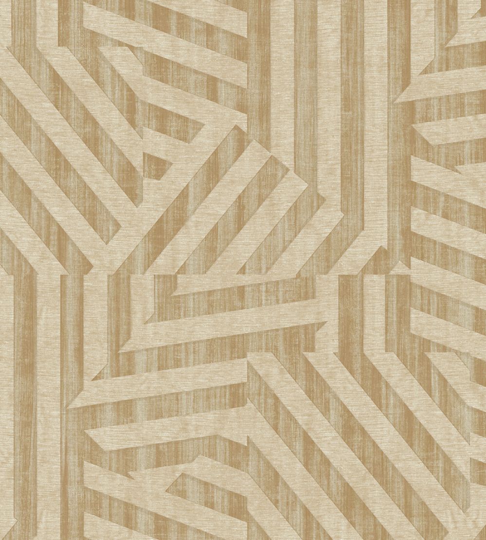 Abstract Stripe Wallpaper by Eijffinger Natural