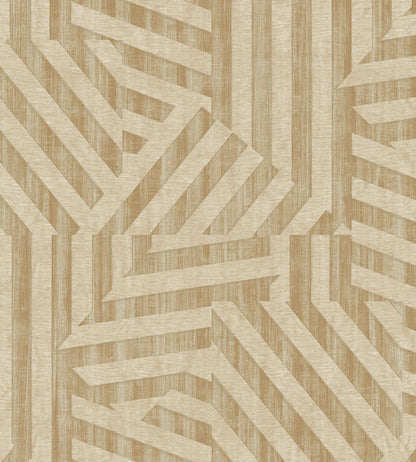 Abstract Stripe Wallpaper by Eijffinger Natural