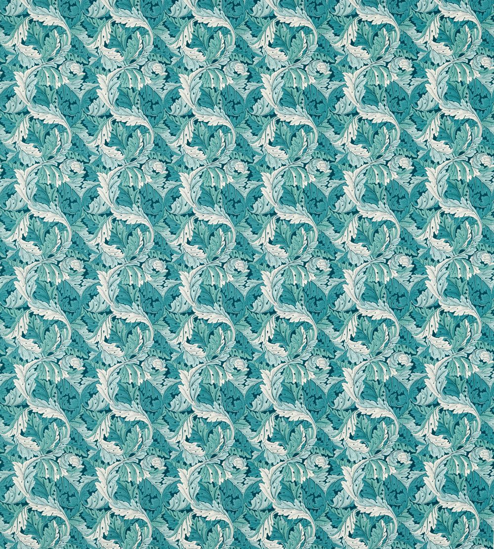Acanthus Fabric by Clarke & Clarke Teal