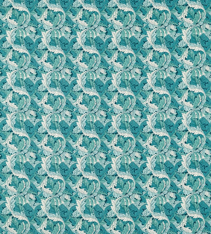 Acanthus Fabric by Clarke & Clarke Teal