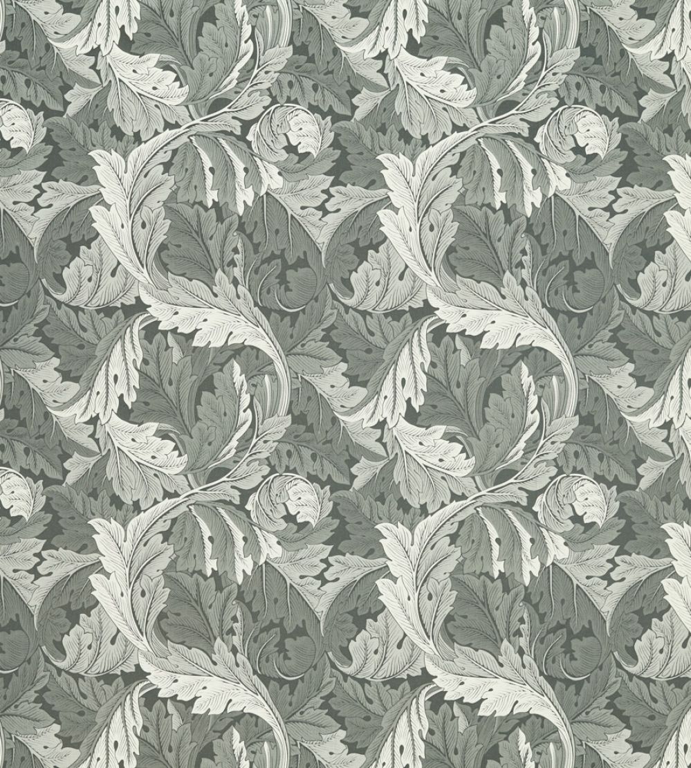 Acanthus Jacquard Fabric by Clarke & Clarke Slate