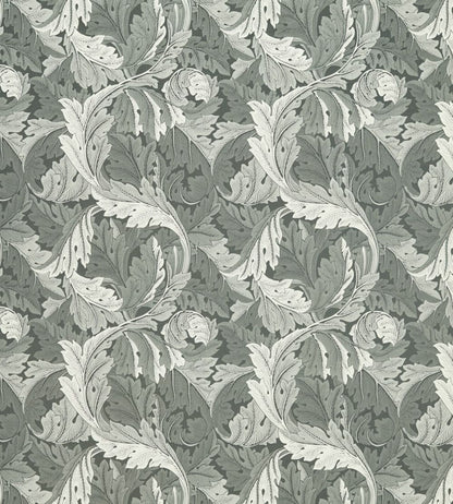 Acanthus Jacquard Fabric by Clarke & Clarke Slate