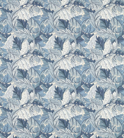Acanthus Outdoor Fabric by Morris & Co Indigo