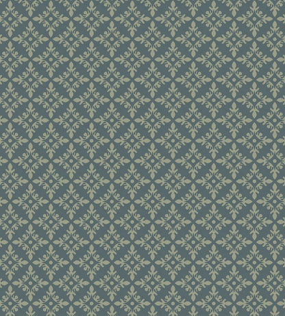 Achard Wallpaper by Farrow & Ball Inchyra Blue / Lichen