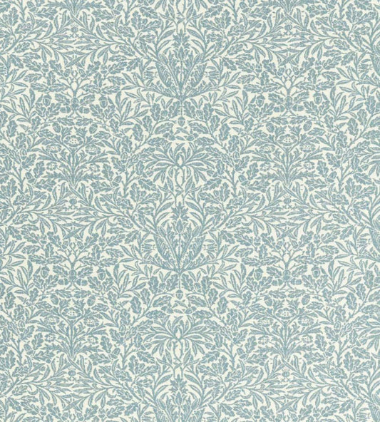 Acorn Weave Outdoor Fabric by Morris & Co Mineral Blue