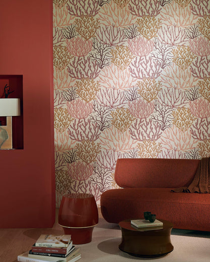 Acropora Wallpaper by Pierre Frey shown in a room setting (view 2)