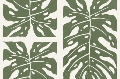 Adanson Tile Green mural by Hovia