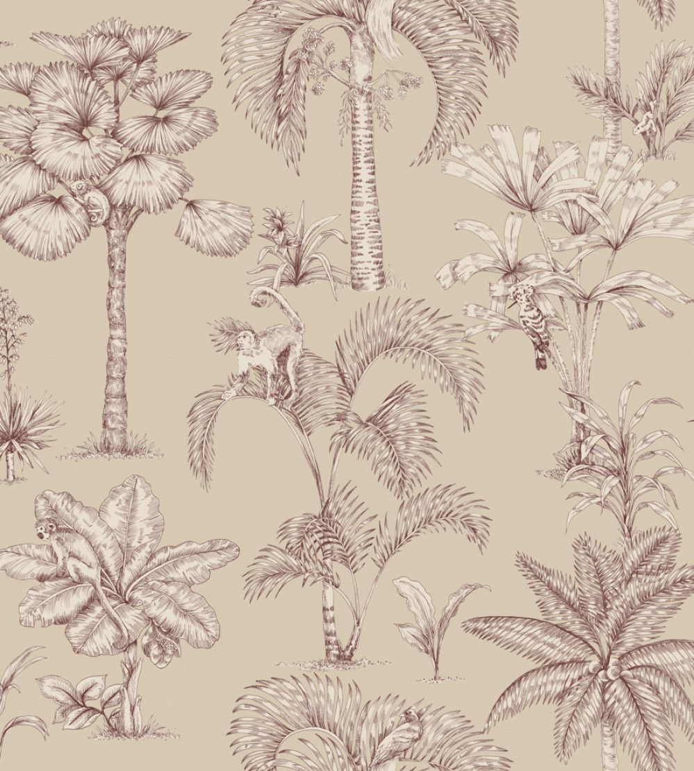 Adele Wallpaper by Sandberg Beige