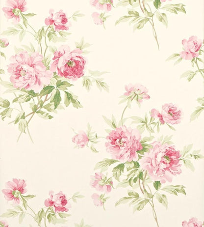 Adele Wallpaper by Sanderson Rose Cream