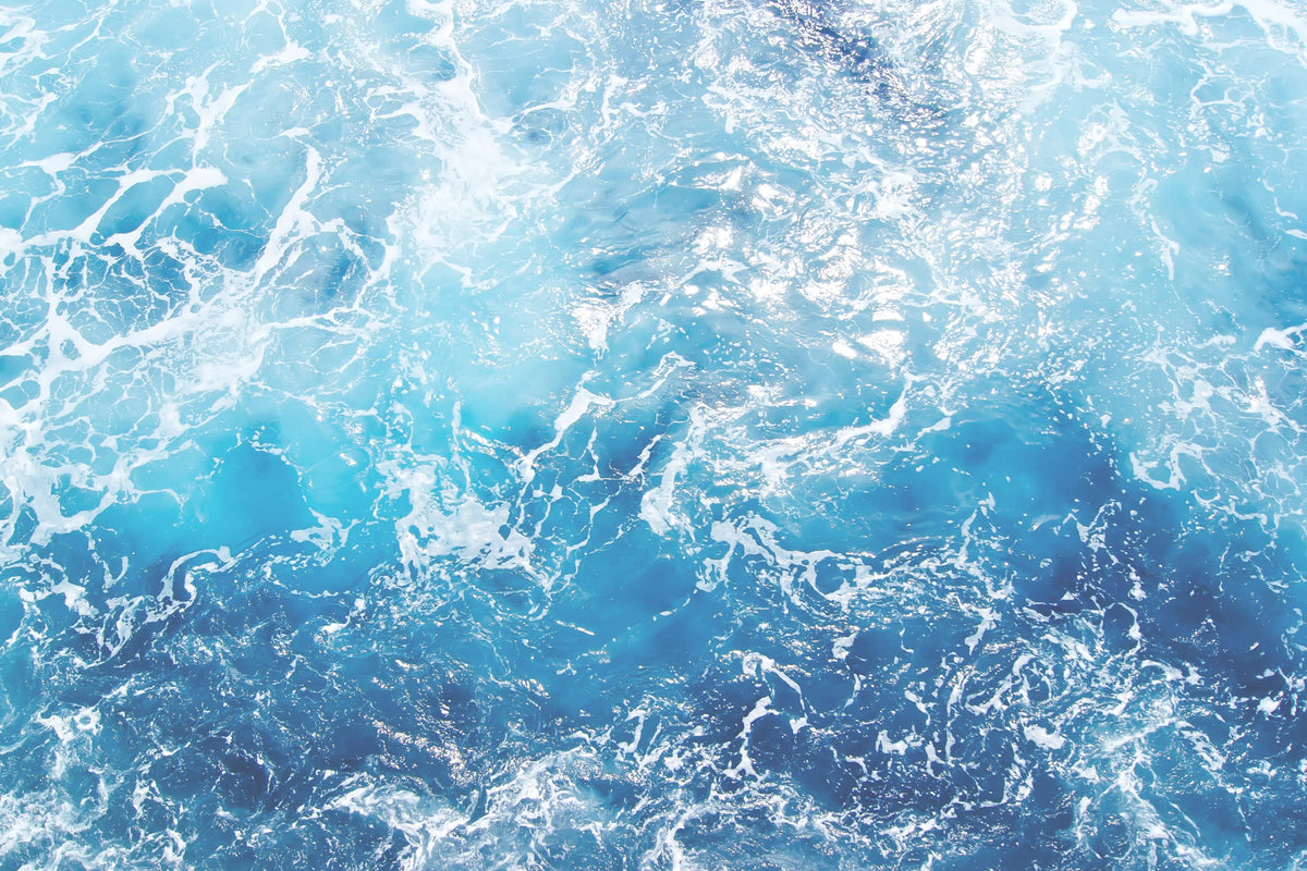 Adriatic Blue mural by Hovia