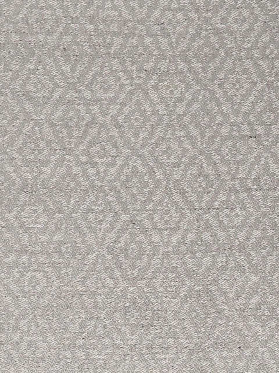 Floret Fabric by Elizabeth Eakins in Gray Silver