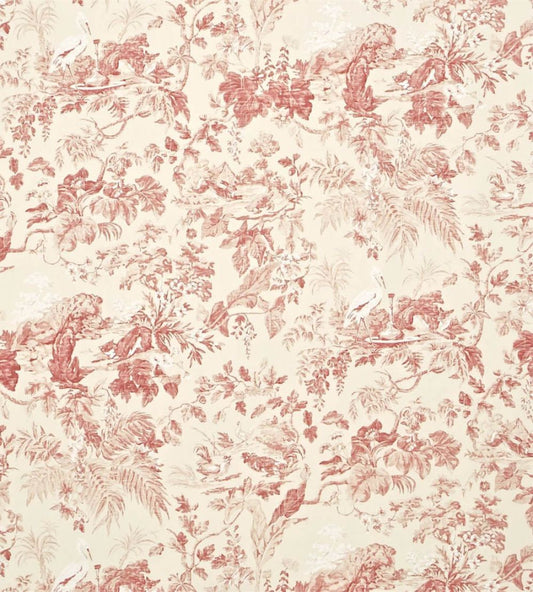 Aesops Fable Fabric by Sanderson Pink