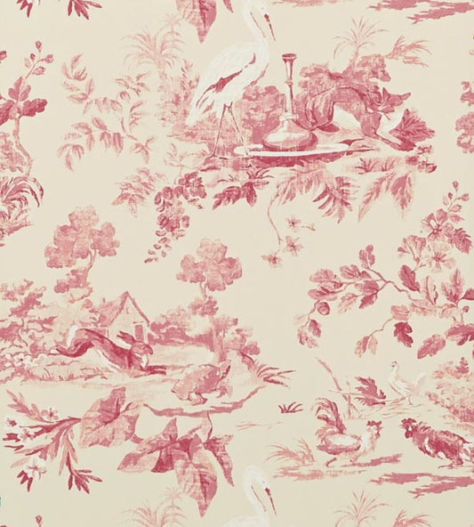 Aesop?s Fables Wallpaper by Sanderson Pink