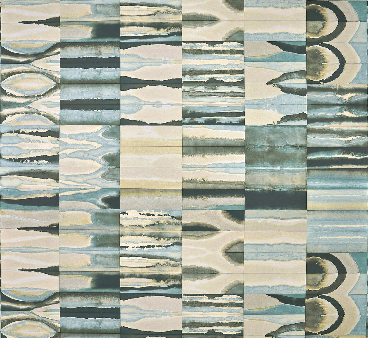 Agafay Wallpaper by Pierre Frey in Aqua (FP152002)