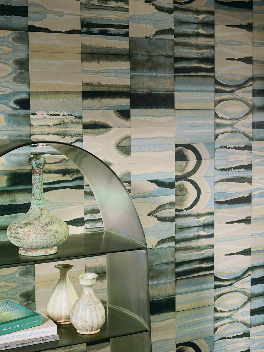 Agafay Wallpaper by Pierre Frey shown in a room setting (view 2)