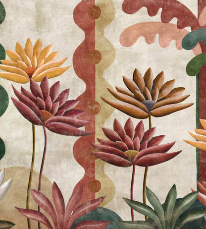 Agaves Mural by Coordonne Cereza