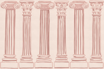Agora Pink mural by Hovia