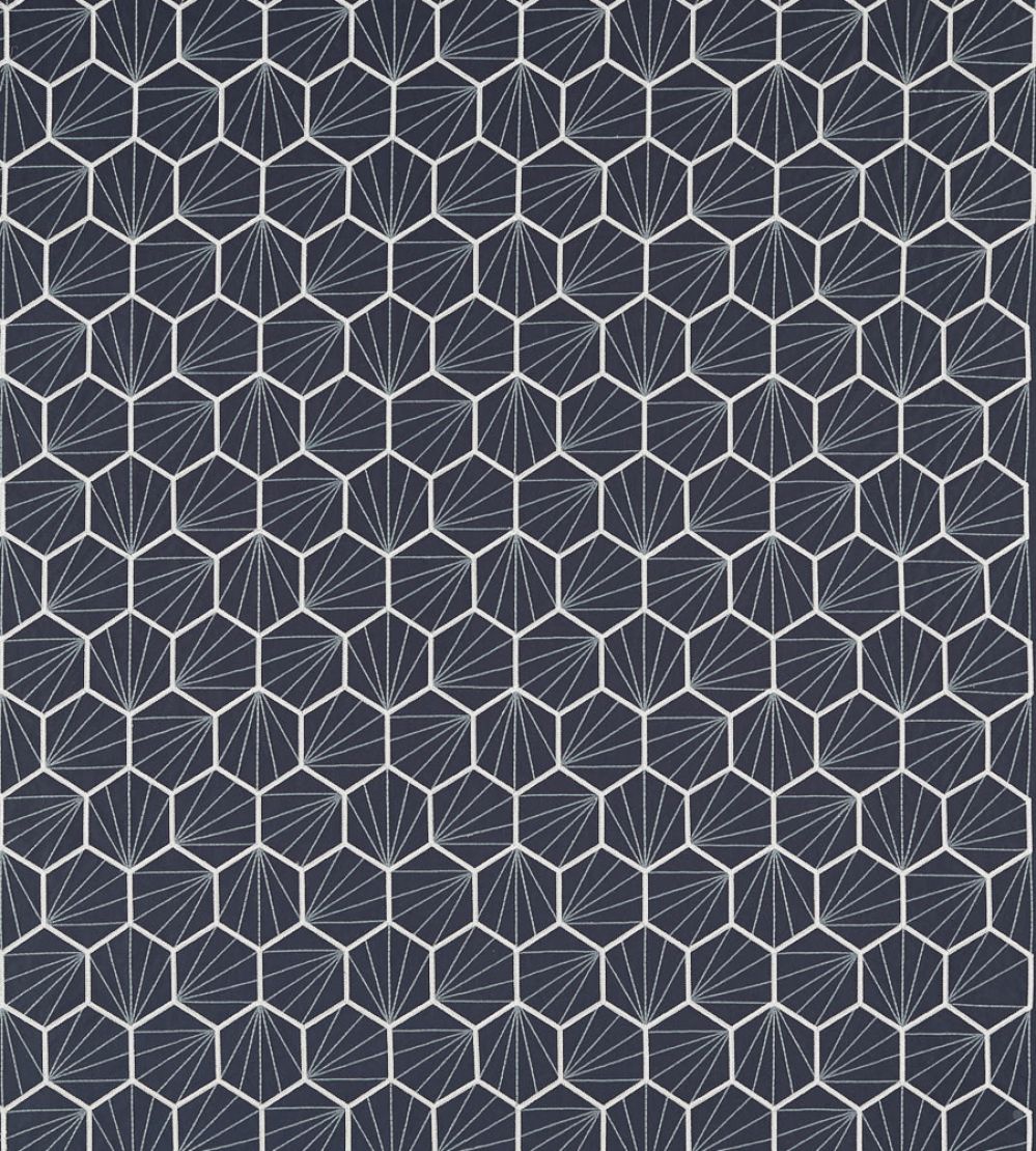 Aikyo Fabric by Scion Midnight