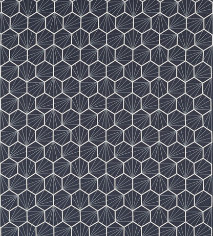 Aikyo Fabric by Scion Midnight