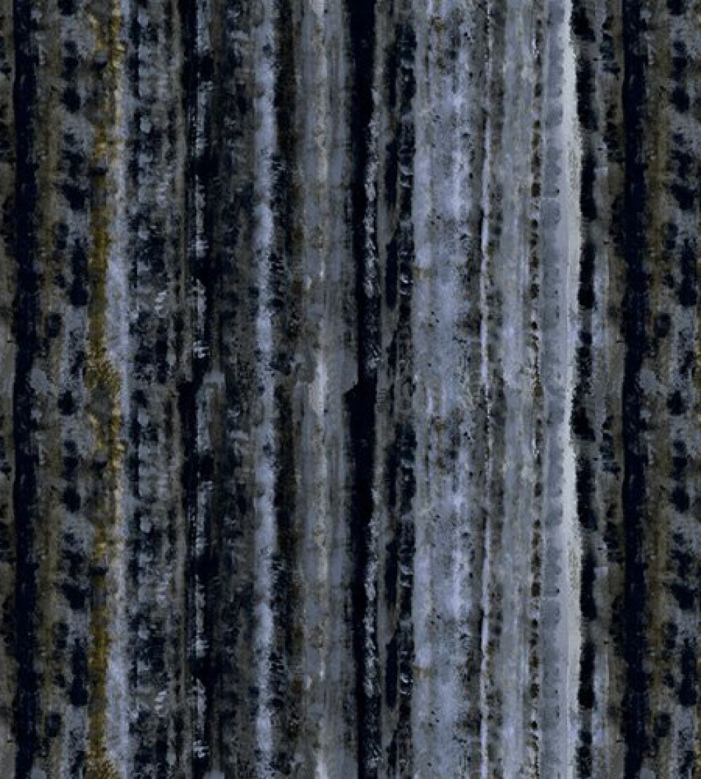 Akabar Fabric by Arley House Charcoal Sky