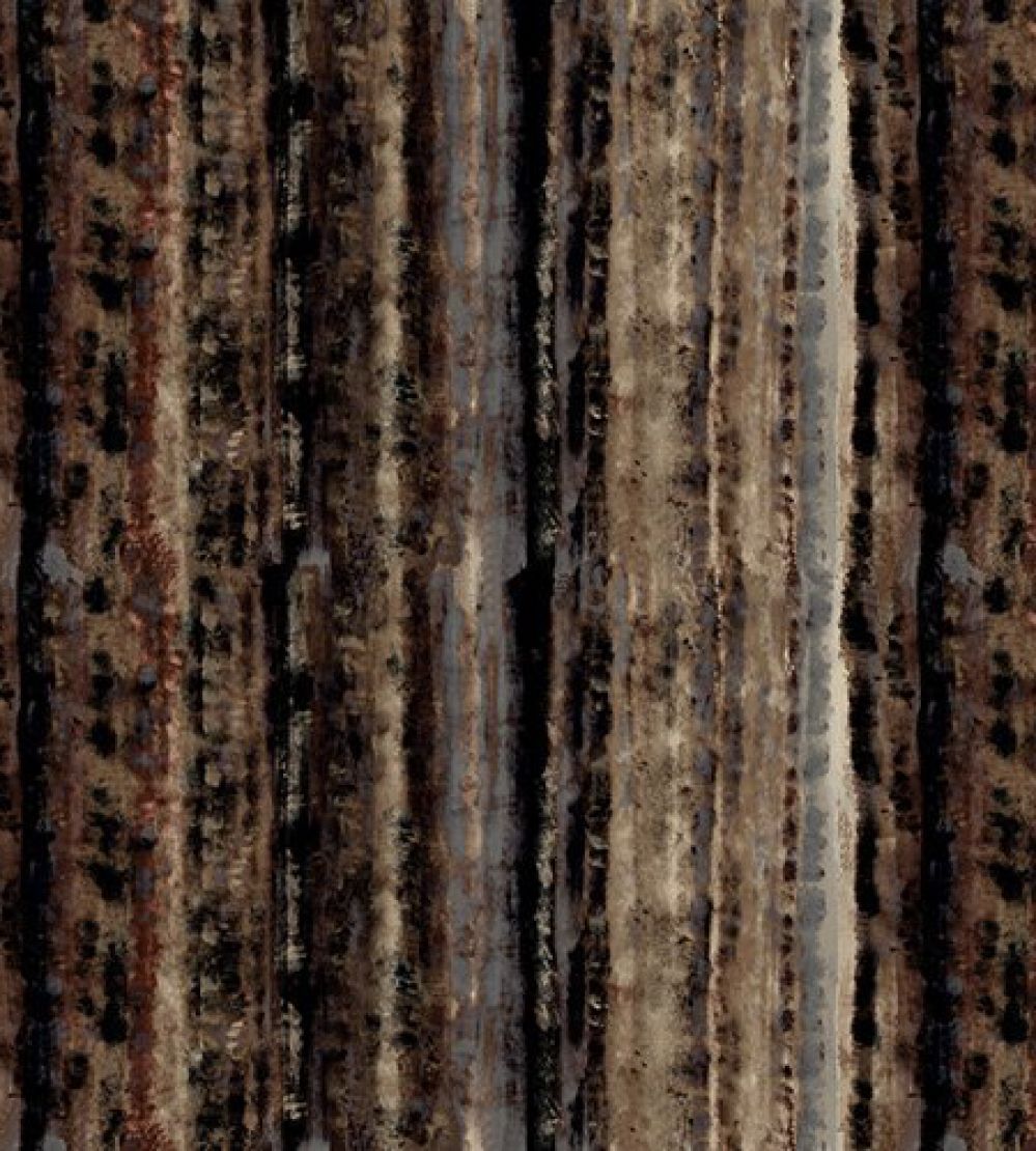 Akabar Fabric by Arley House Dark Chocolate