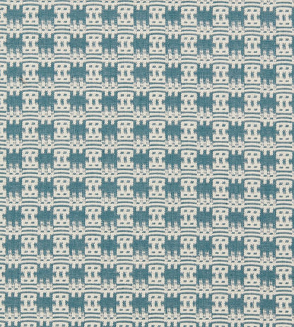 Akan Fabric by Sanderson Lagoon