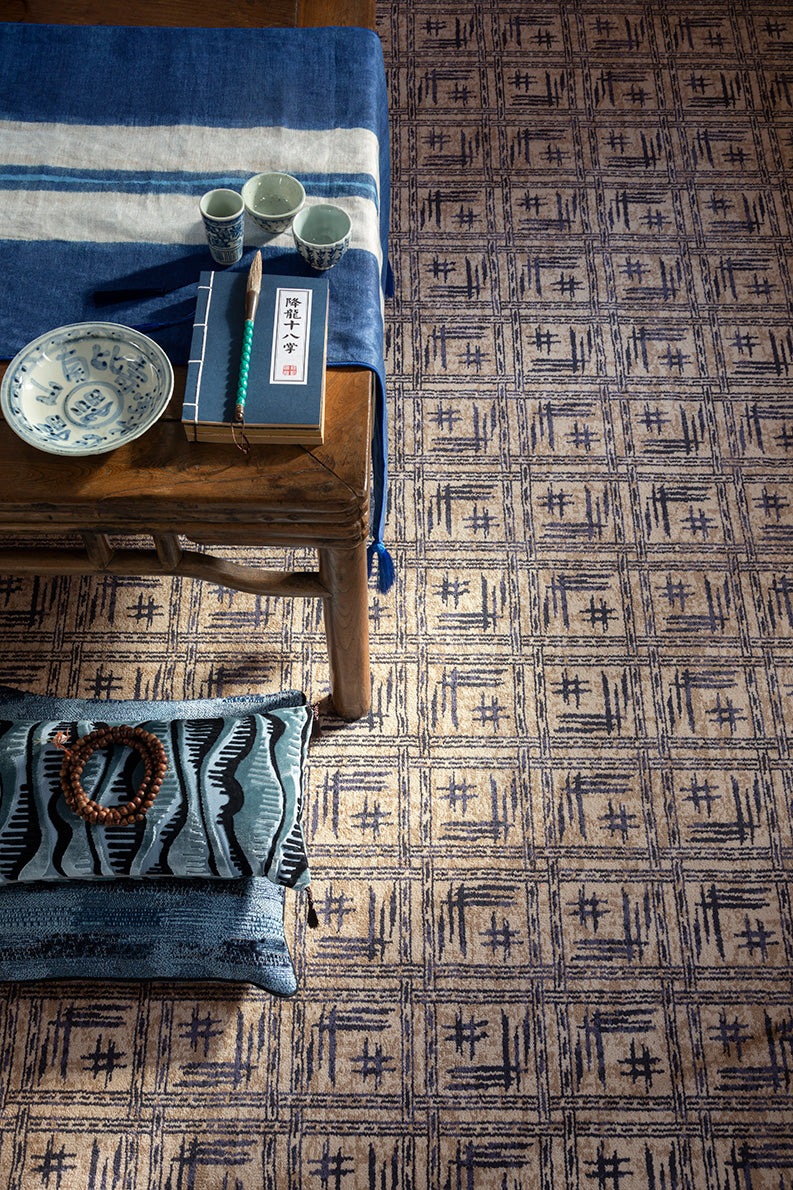 Akimasa Rug by Pierre Frey shown in a room setting (view 1)