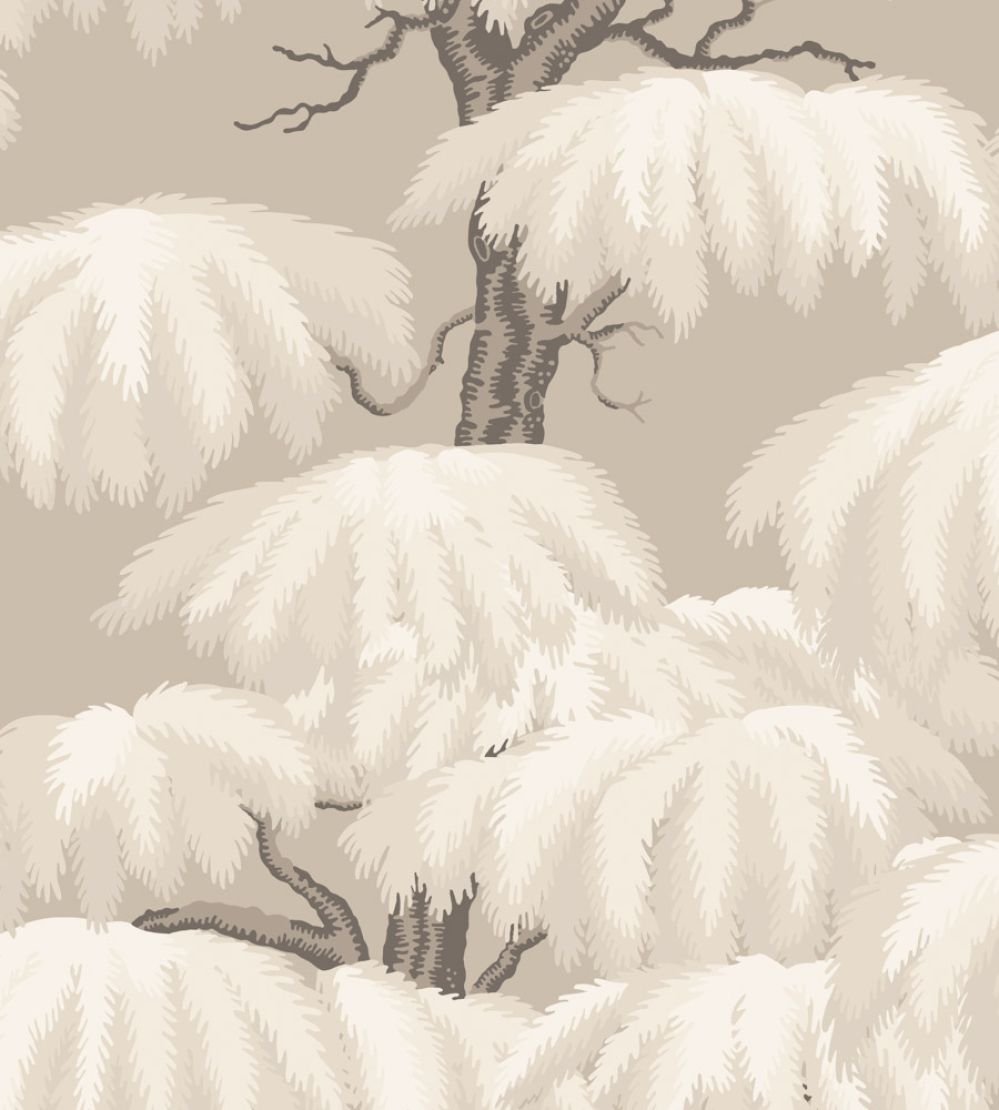 Alba Wallpaper by Sandberg Beige