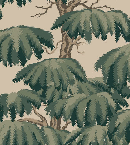 Alba Wallpaper by Sandberg Emerald