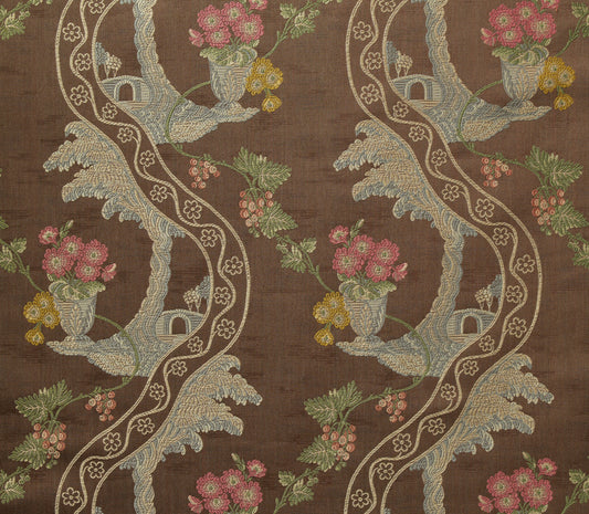 Albero Reale Fabric by Marvic Textiles in Sepia