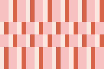 Albers Pink & Orange wallpaper by Hovia