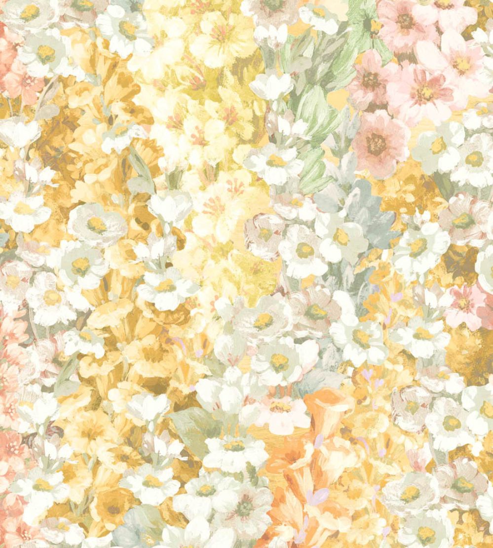Alcea Wallpaper by Woodchip & Magnolia Golden Hour