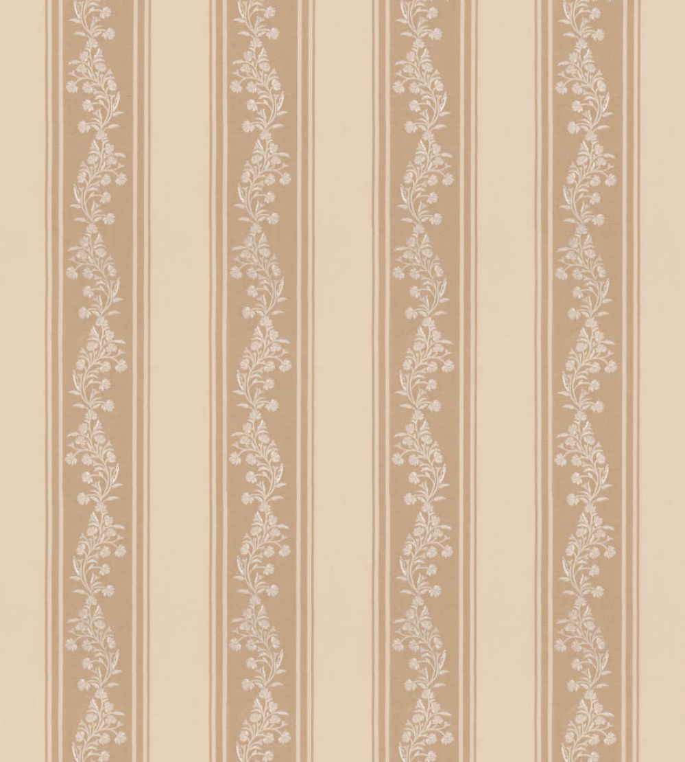 Aldbury Stripe Fabric by GP & J Baker Parchment