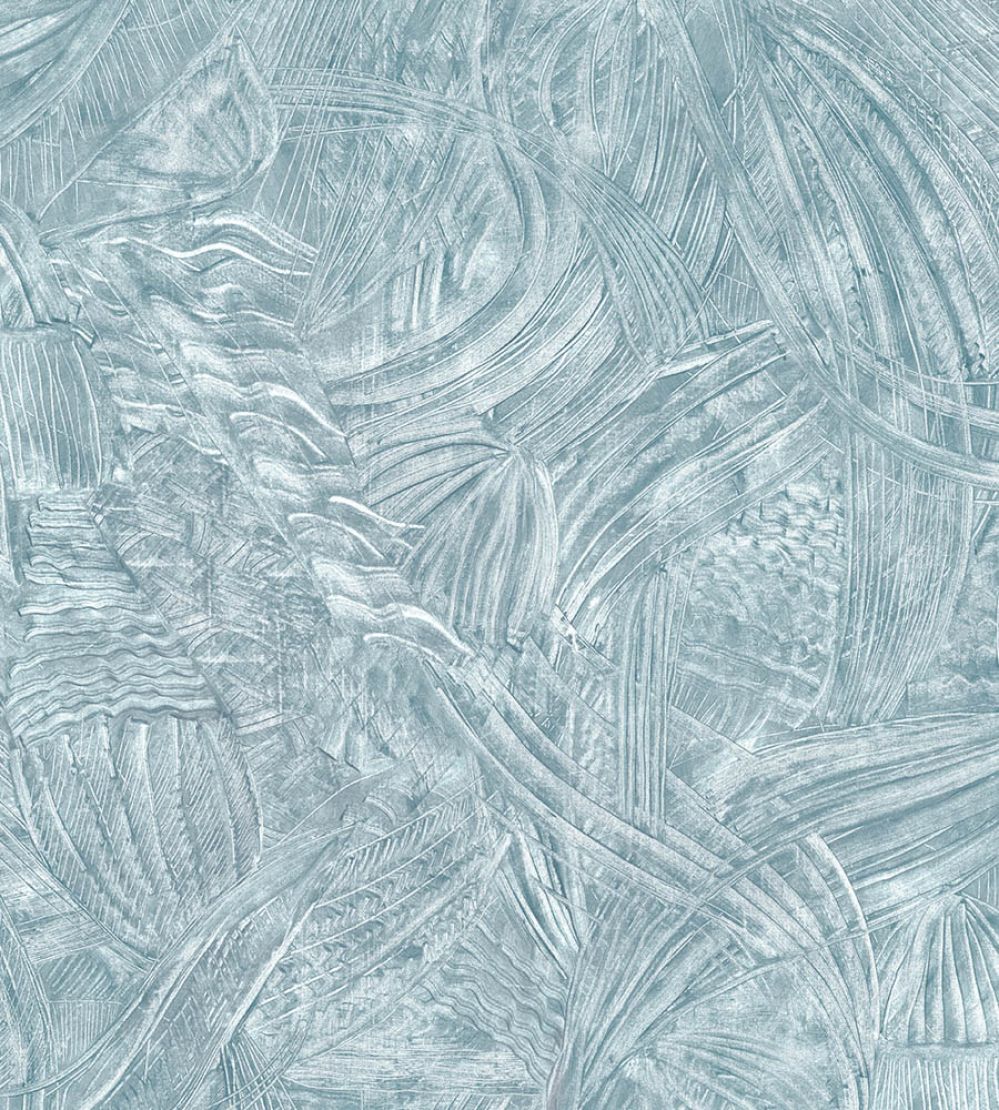 Aletheia Metallic Wallpaper by Jannelli&Volpi Blue