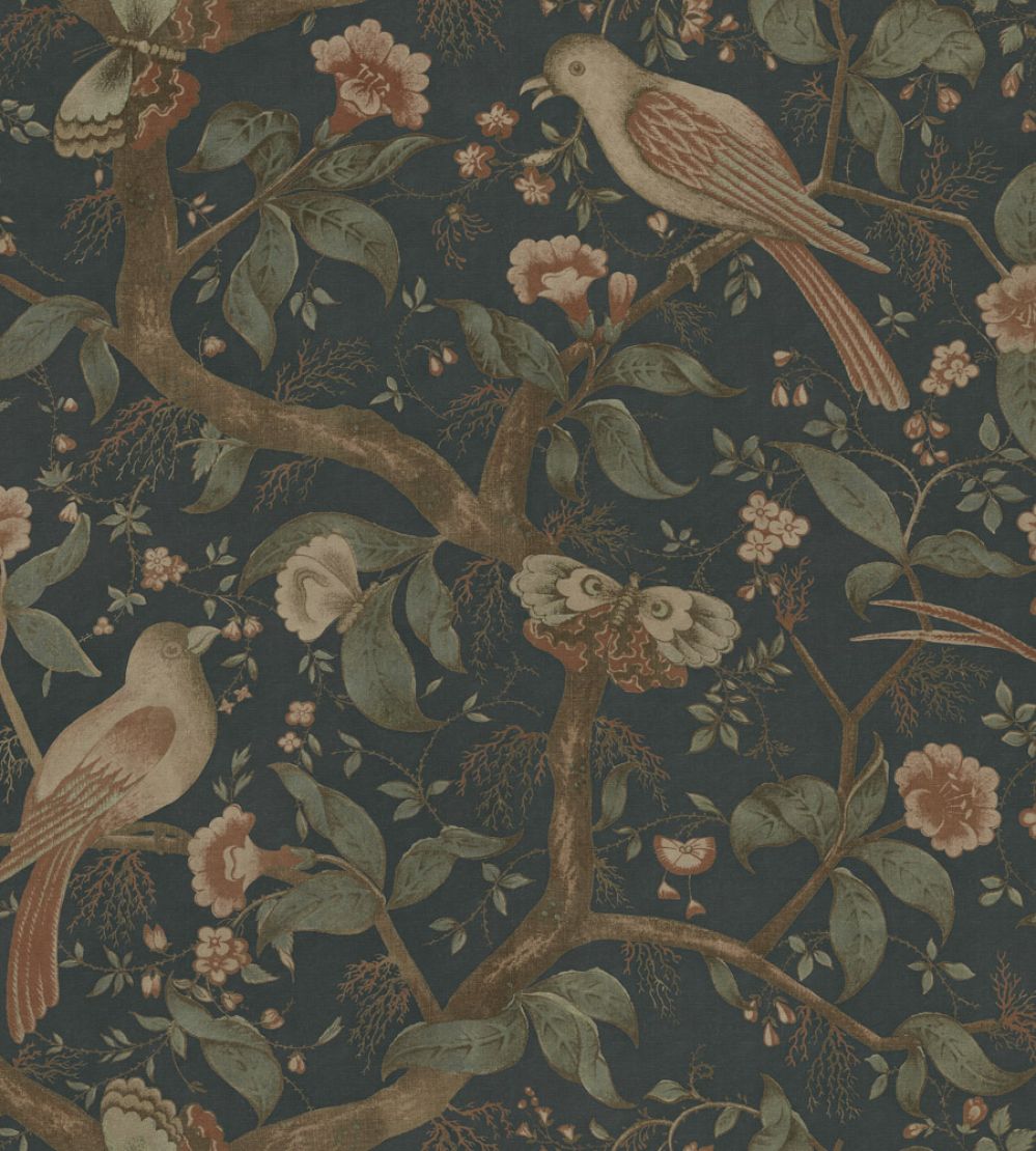 Alexa Mural by Sandberg Classic Blue
