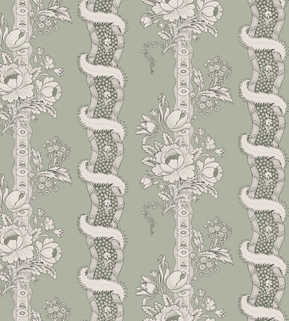 Alexandra Wallpaper by Sandberg Sage Green