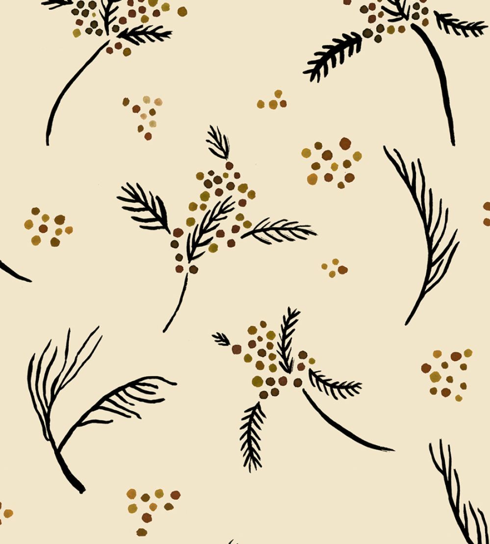 Algaida Wallpaper by Tres Tintas Beige