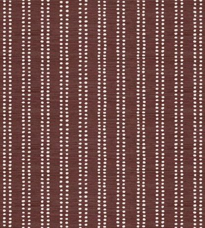 Algonquin Vinyl Wallpaper by Christopher Farr Cloth Plum