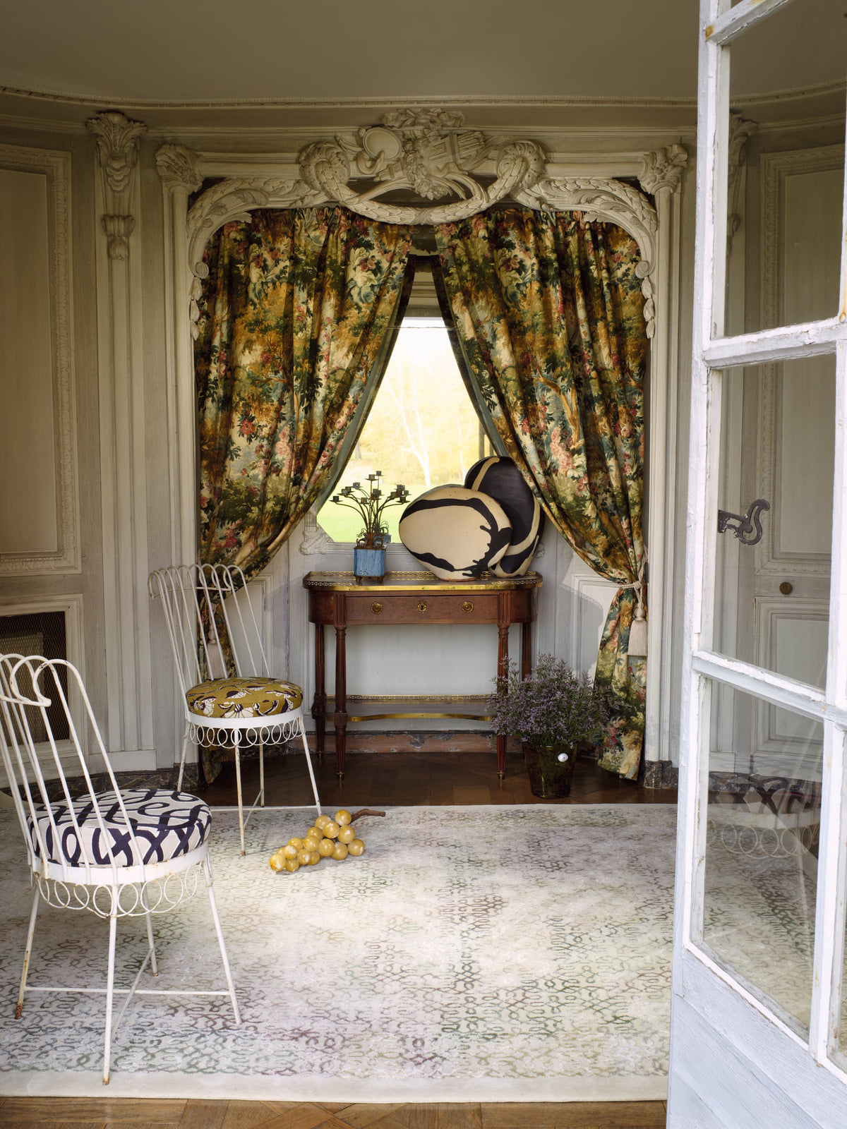 Alhambra Rug by Pierre Frey shown in a room setting (view 1)